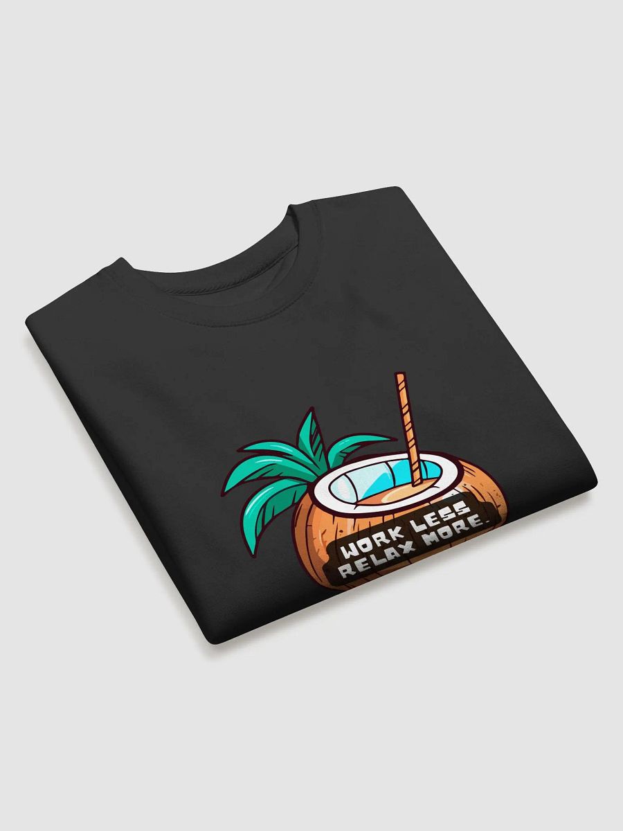 Tropical Relaxation Unisex Sweatshirt | | work less relax more product image (25)