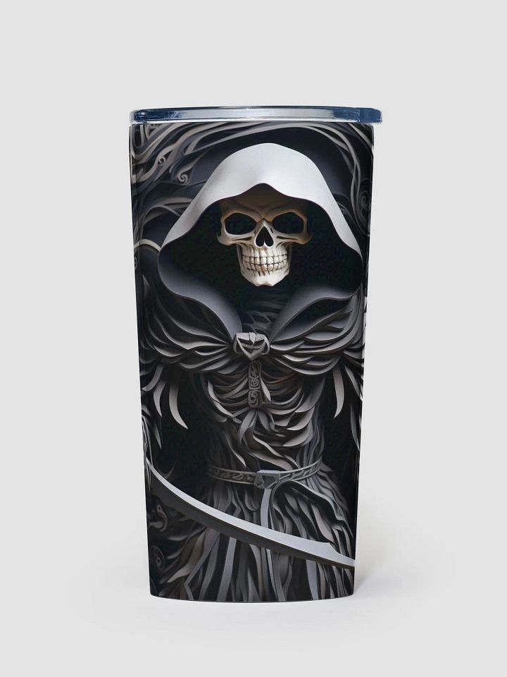 3D Grim Reaper Stainless Steel Mug – 20oz product image (1)