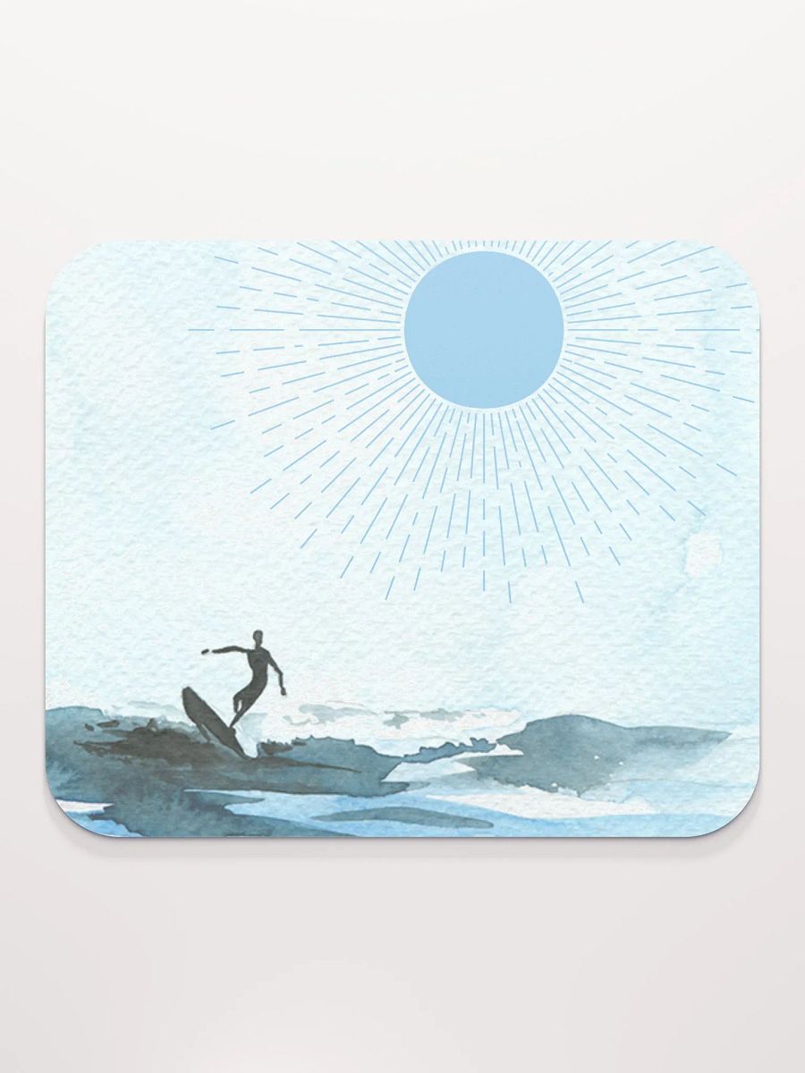 Tranquil Surfing Seascape Mouse Pad product image (2)