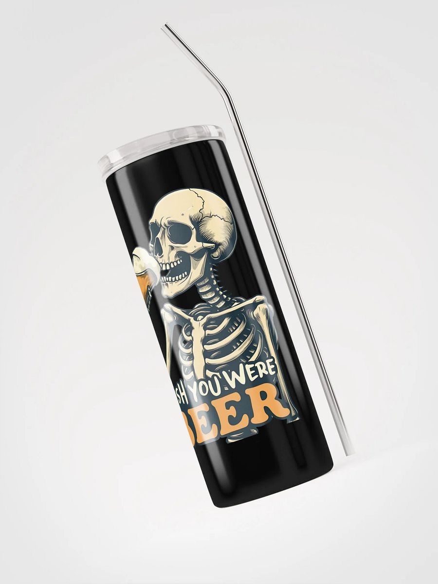 Spirited Skeleton Stainless Steel Tumbler product image (6)