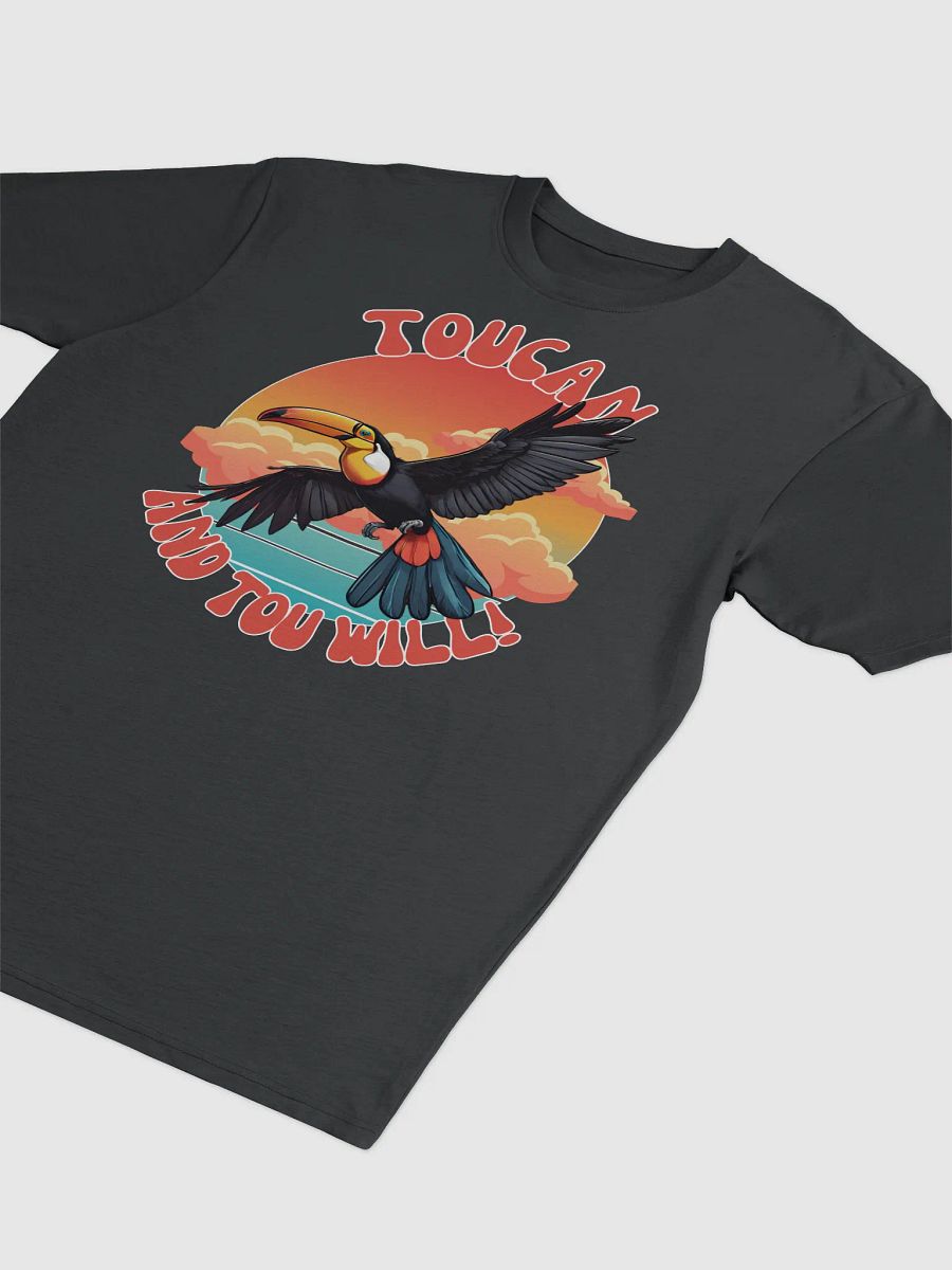Toucan And Tou Will Inspirational Retro T-shirt product image (3)