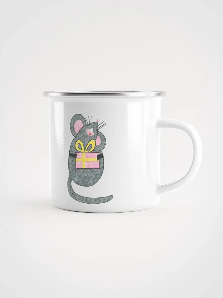 Present mouse enamel mug product image (1)