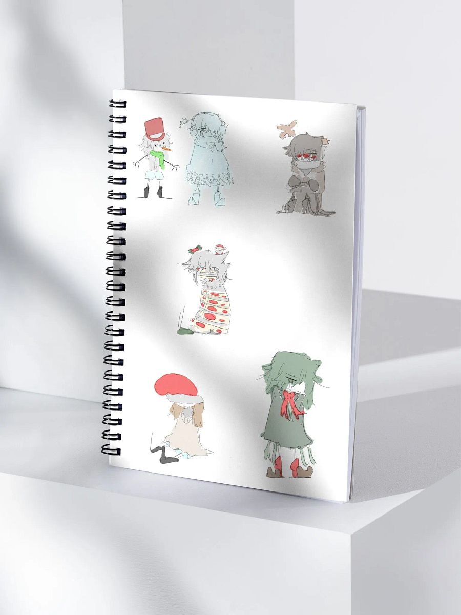 365!! daily character dictionary note book dark christmas product image (4)