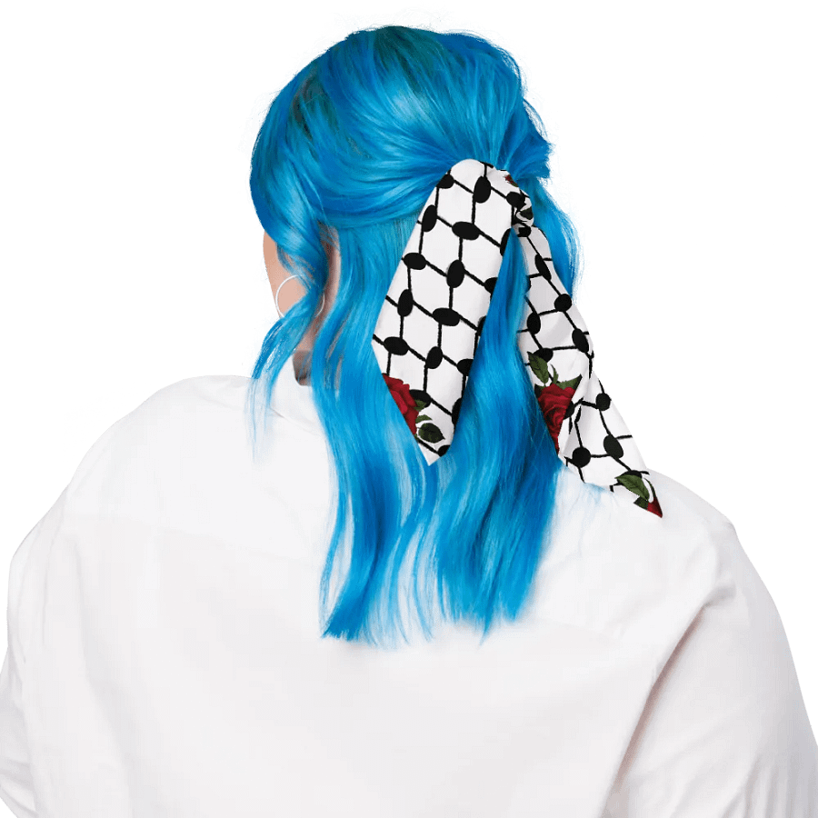Kufiya Bandana Rose Keffiyeh product image (3)