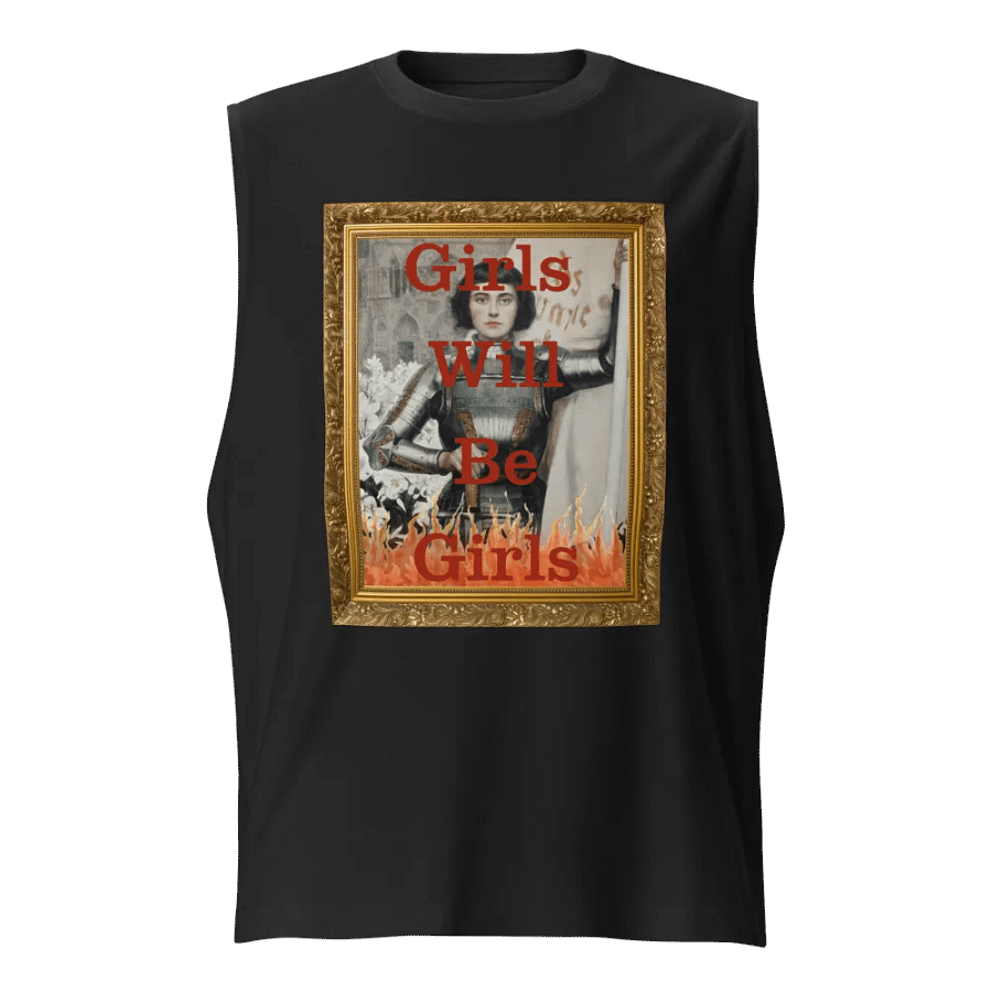 Girls Will Be Girls Framed Muscle Tank product image (1)