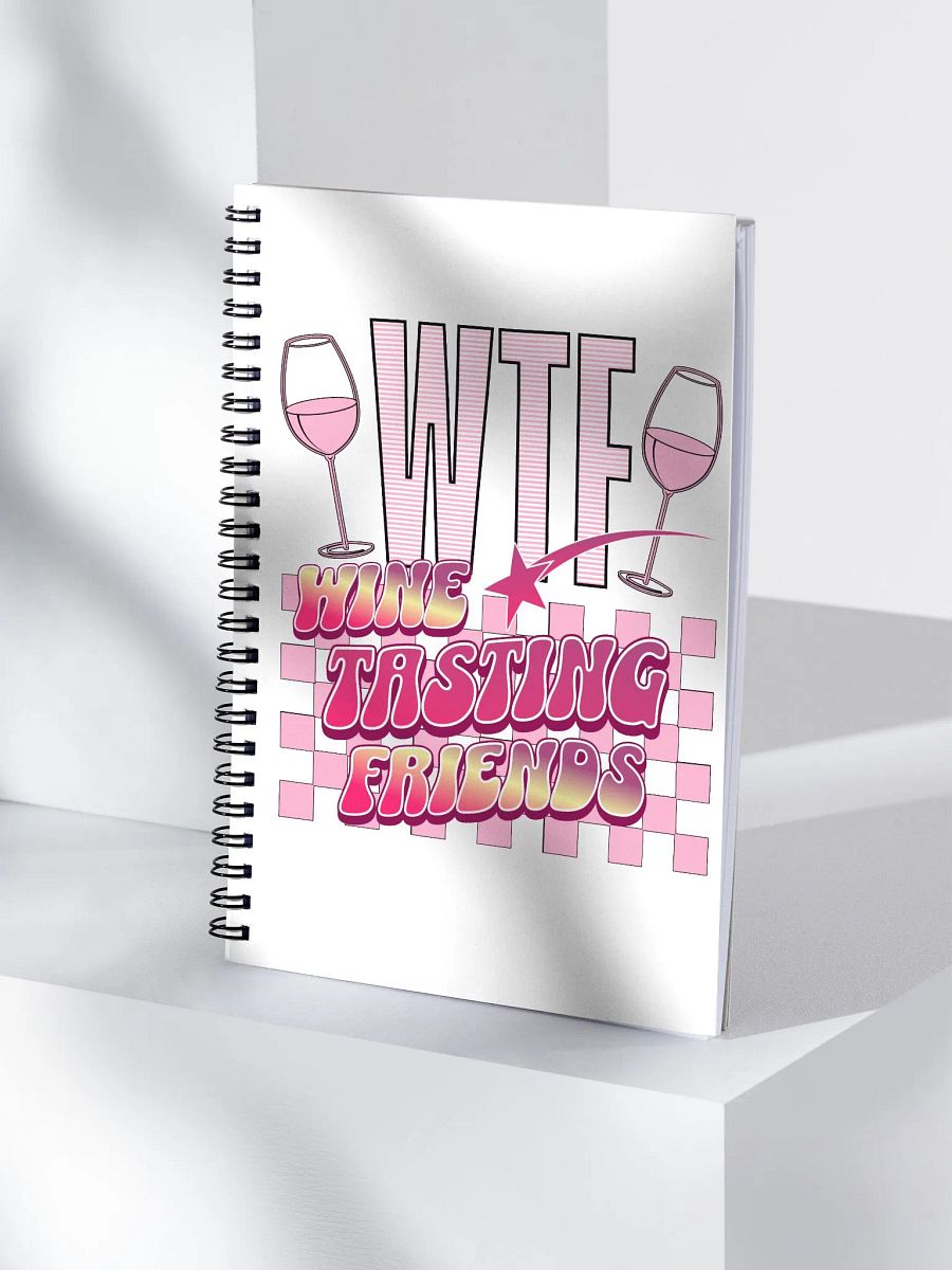 WTF Wine Tasting Friends Notebook product image (3)