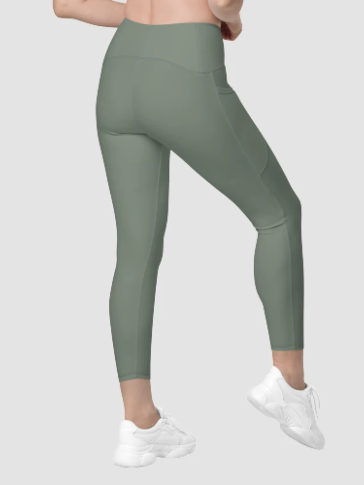 Leggings with Pockets - Sage Green product image (1)