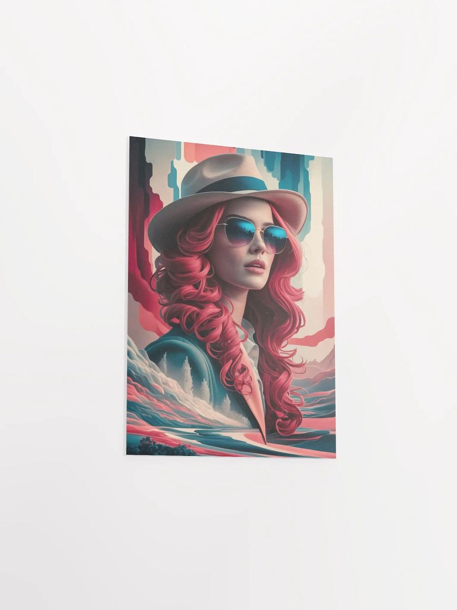 Abstract illustration of a Woman Poster - 6 product image (11)