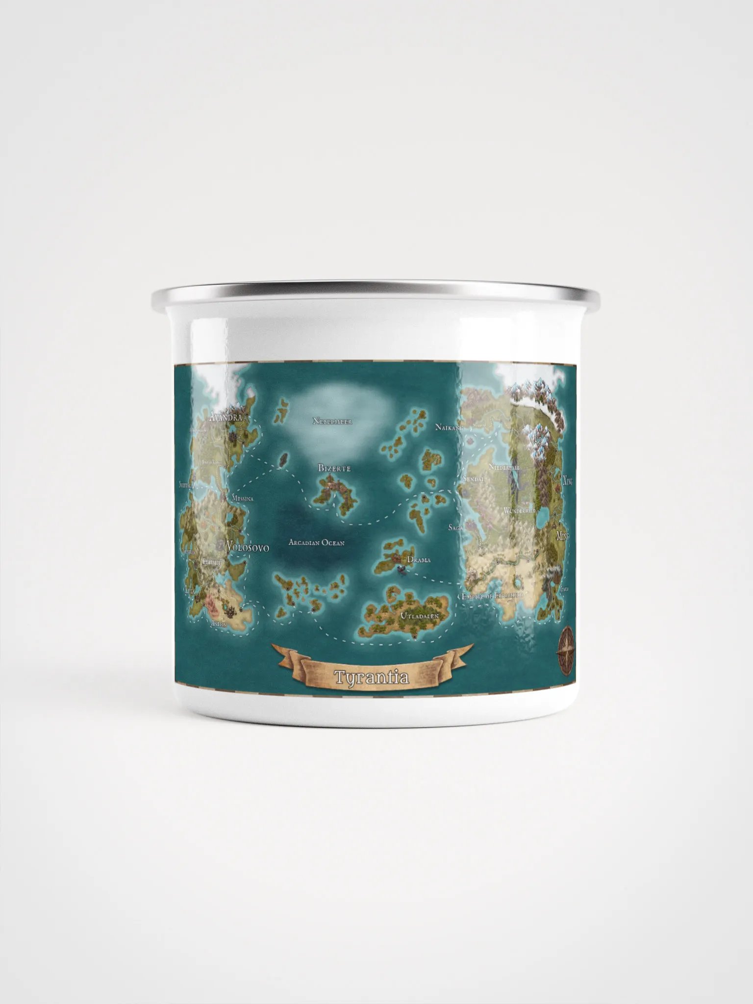 Emaille Tyrantia Map product image (2)