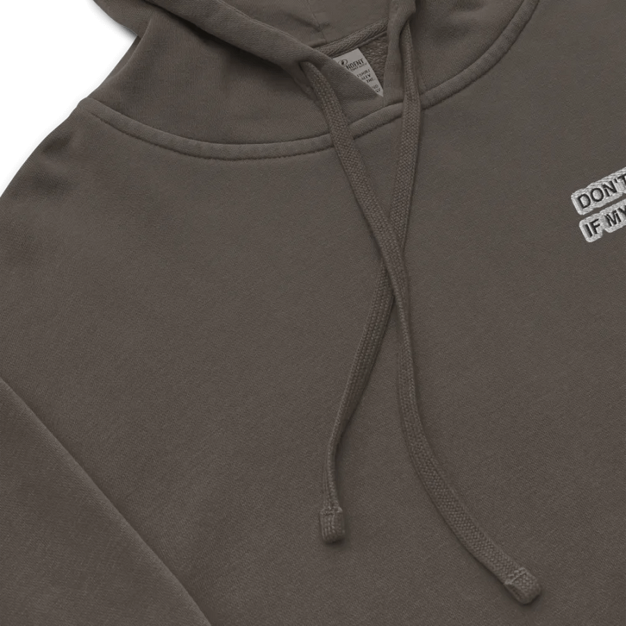 L.C. HEADPHONES ON (bubble design) embroidered pigment hoodie product image (8)