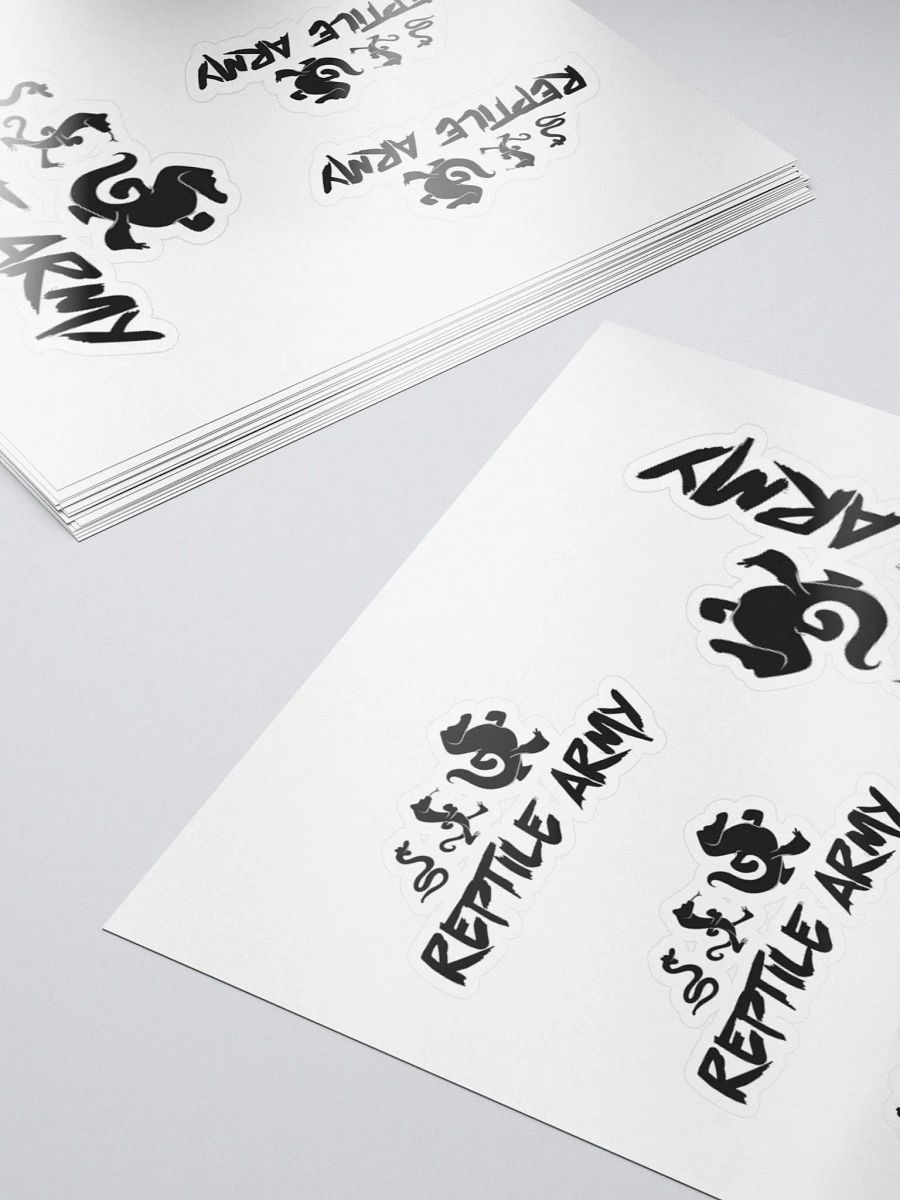 Reptile Army Sticker Sheet product image (5)