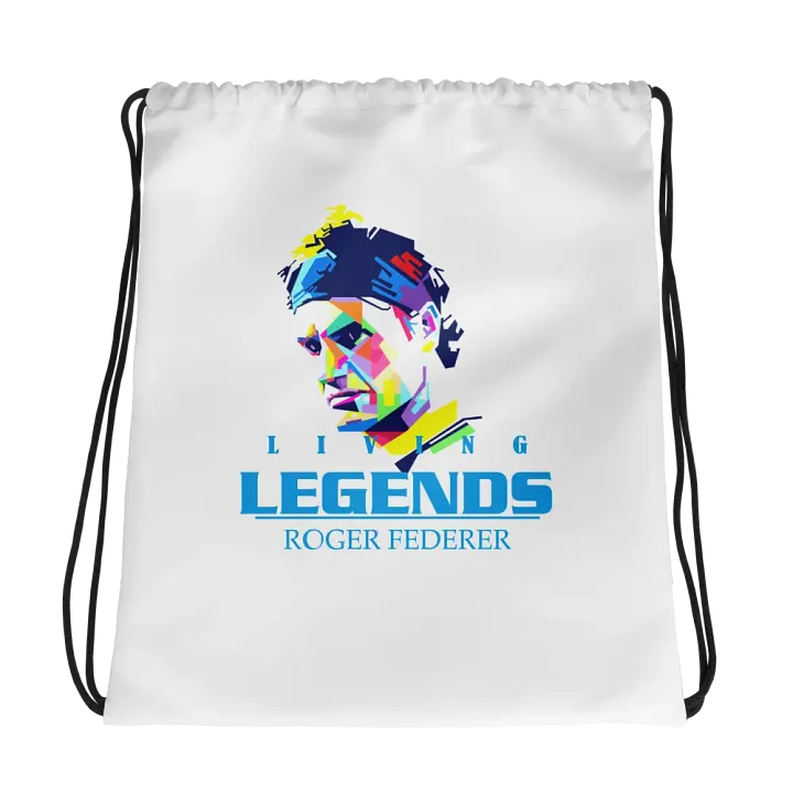 Legendary Geometric Vibes Drawstring Bag product image (1)
