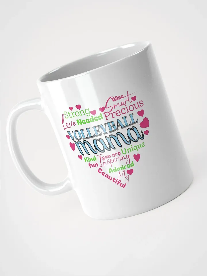 Heart Volleyball Mama Heart Mug product image (2)