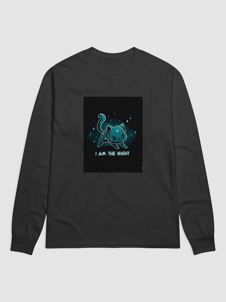 Cute Cosmic Cat Night Long Sleeve product image (1)
