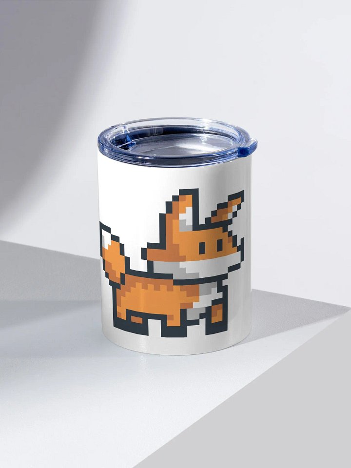 Pixel Fox 10oz Stainless Steel Tumbler product image (2)