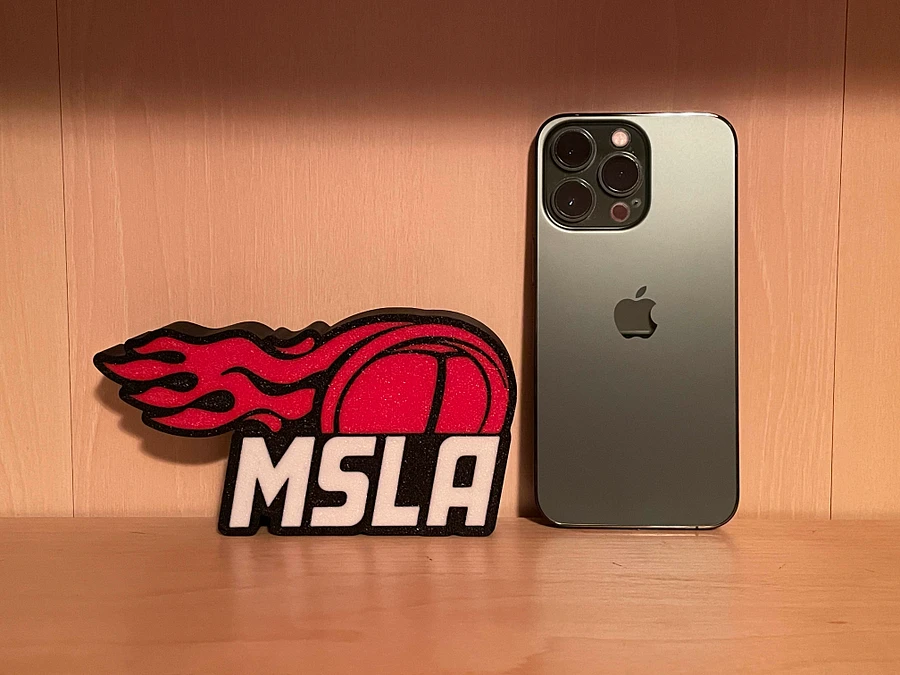 MSLA Racing Logo Lightbox - Red product image (7)