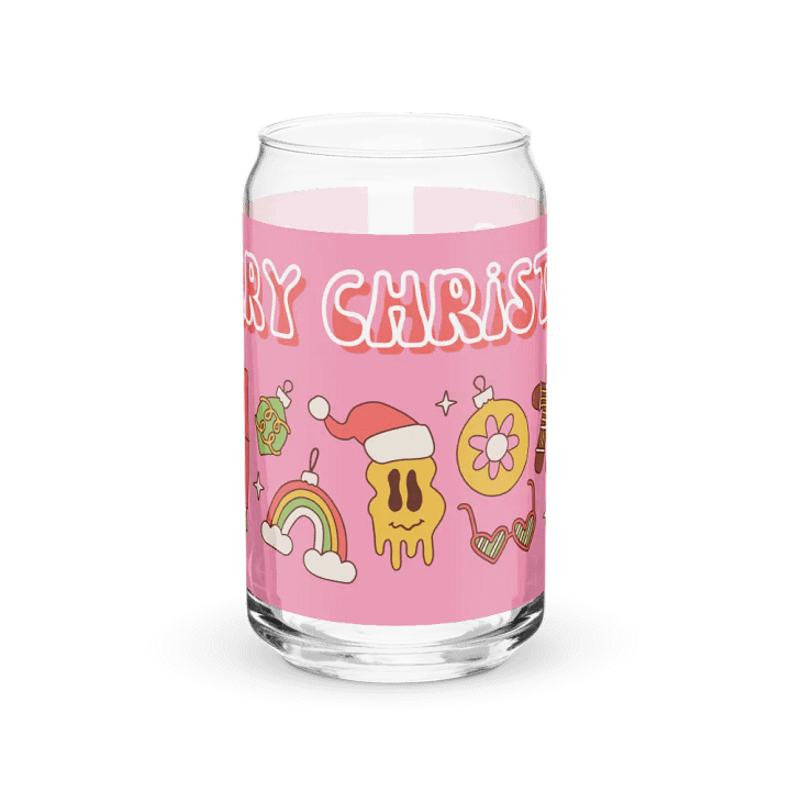 Merry Cristmas Noel 2025 Sipper Glass, product image (2)
