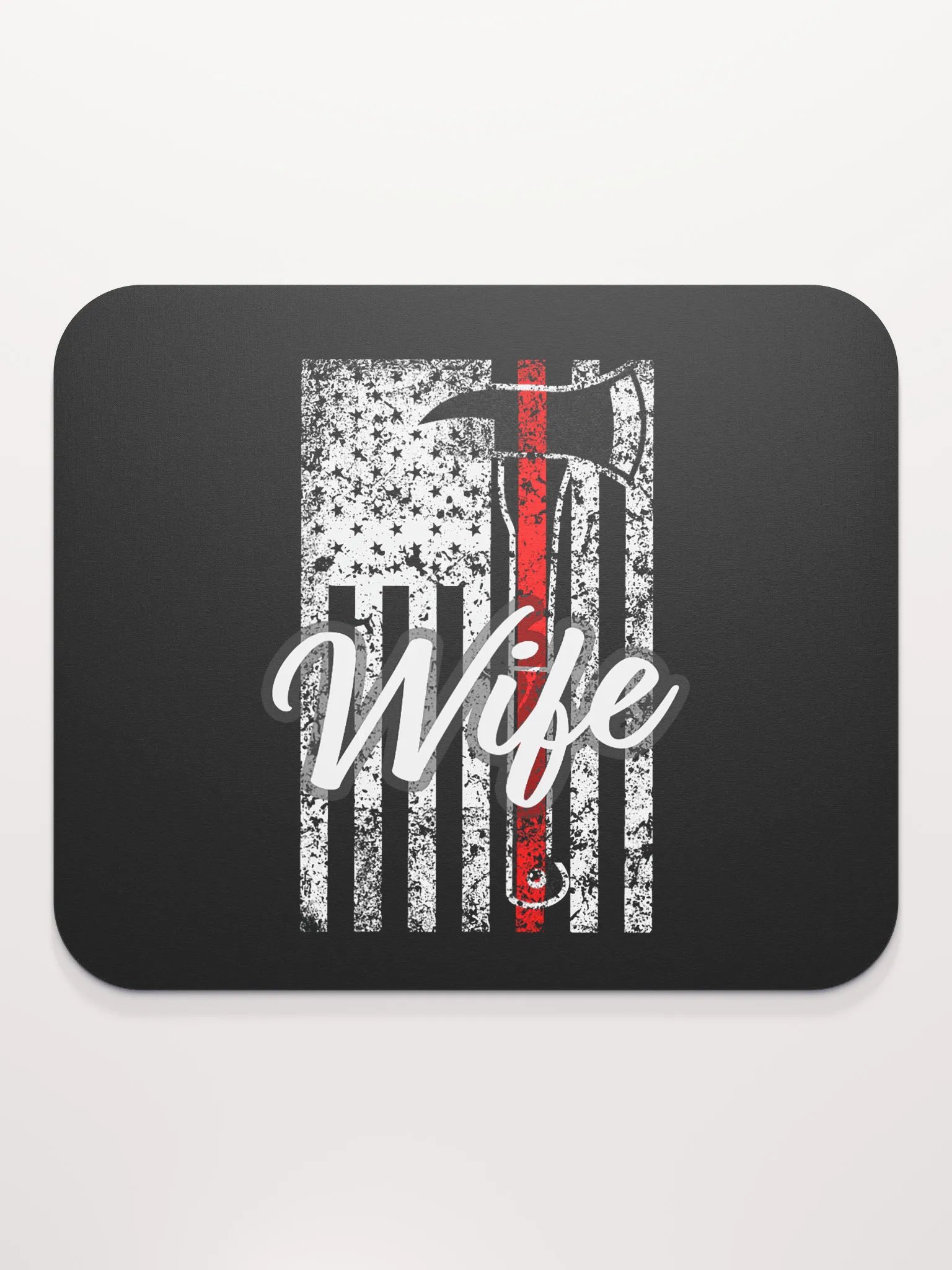 Firefighter Wife - Mouse Pad product image (2)