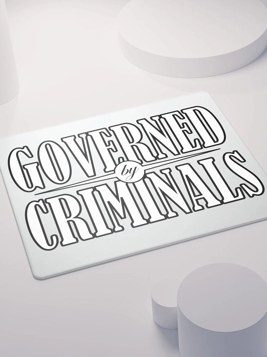 Governed By Criminals - Gaming Mouse Pad product image (4)