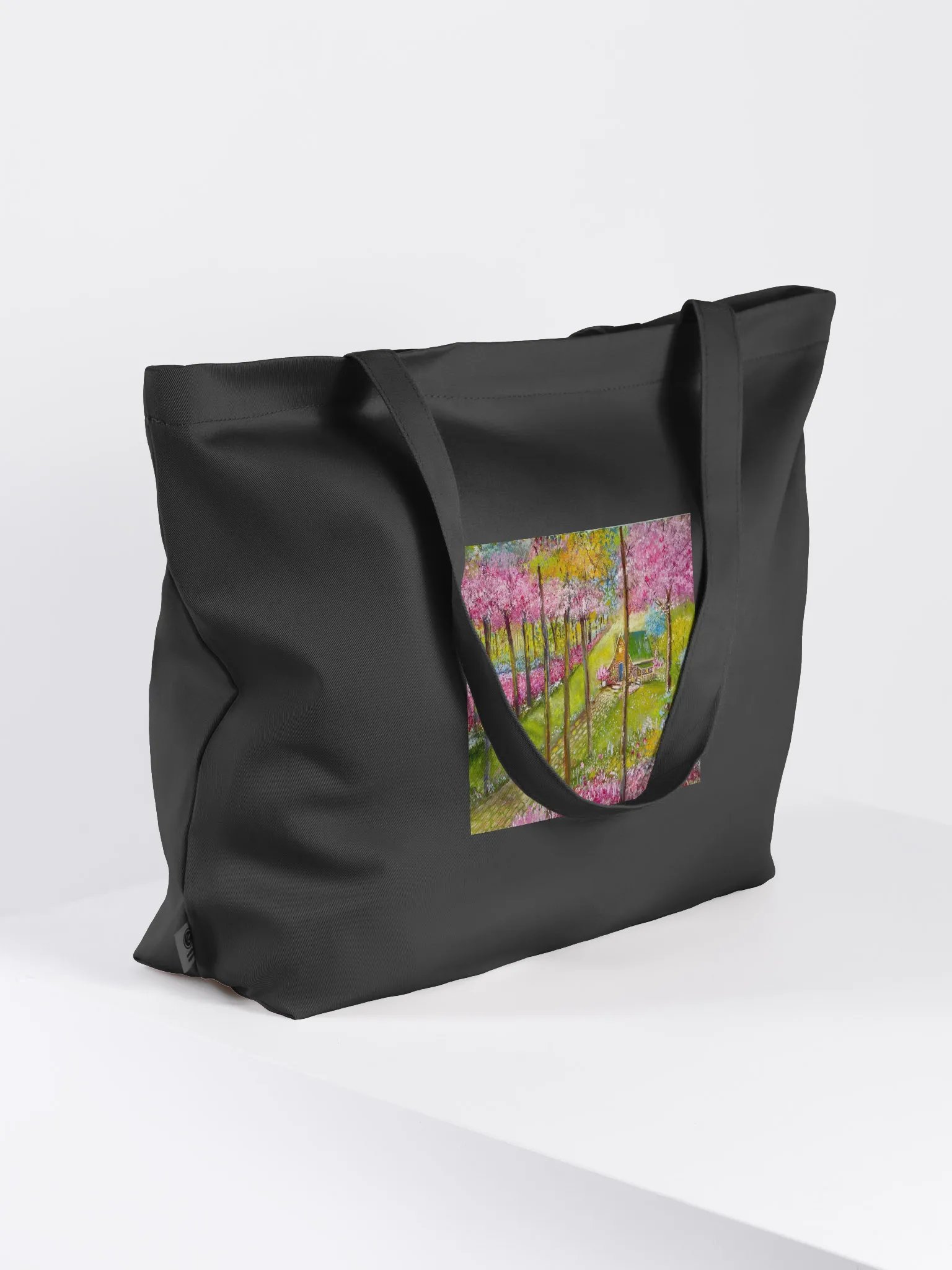 Blossom Retreat Organic Tote Bag product image (4)