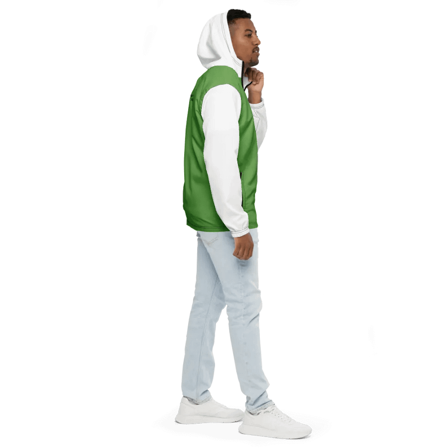CG Green Windbreaker White Sleeves product image (5)