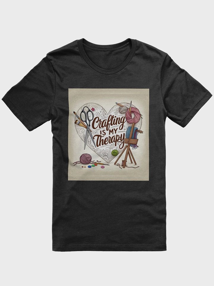 Crafting Therapy Heart T-Shirt product image (1)