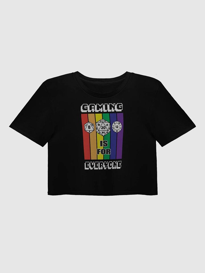 Gaming is for Everyone 2024 Crop Top product image (1)