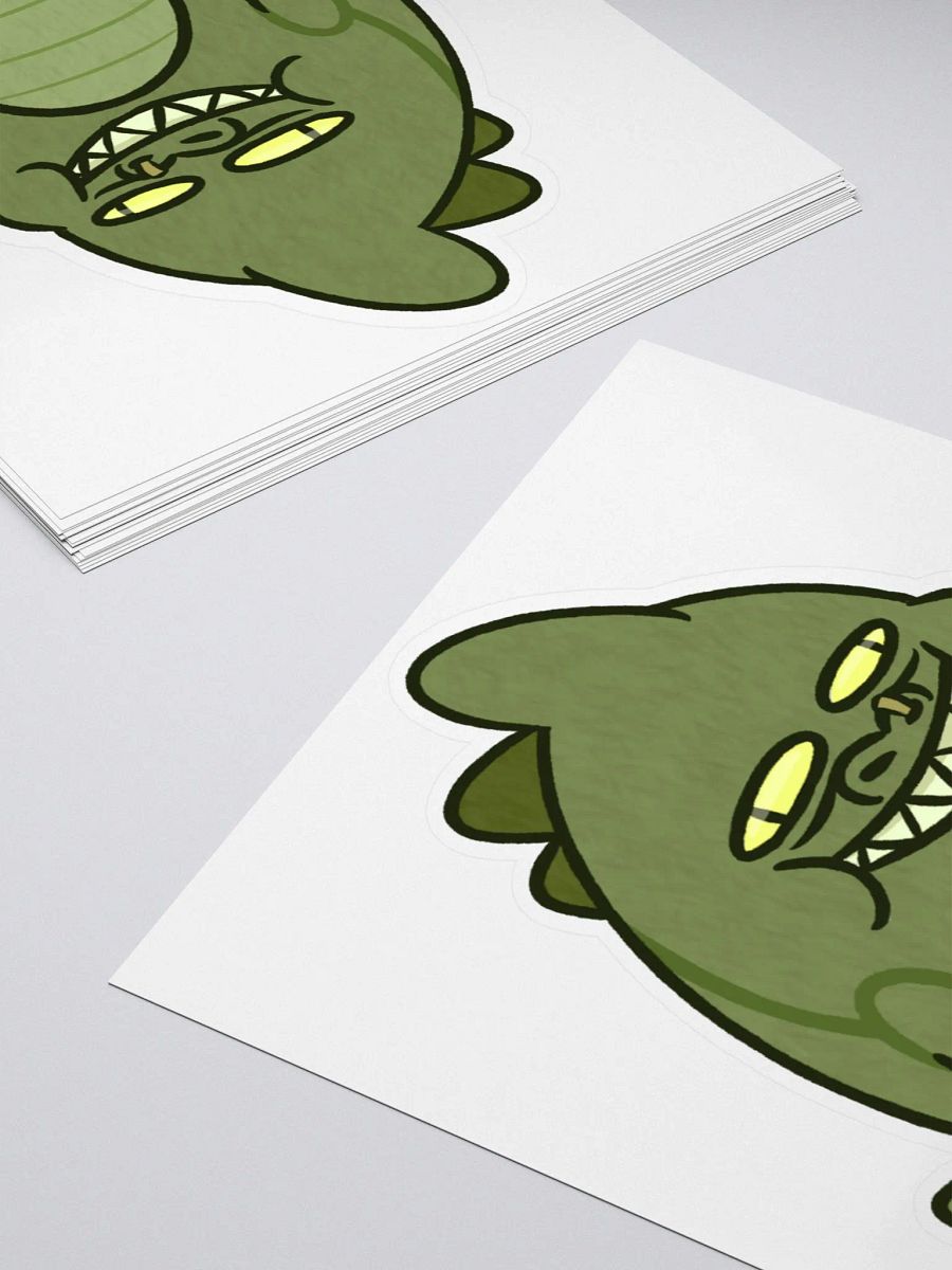Hesk Plush | Large Sticker product image (4)