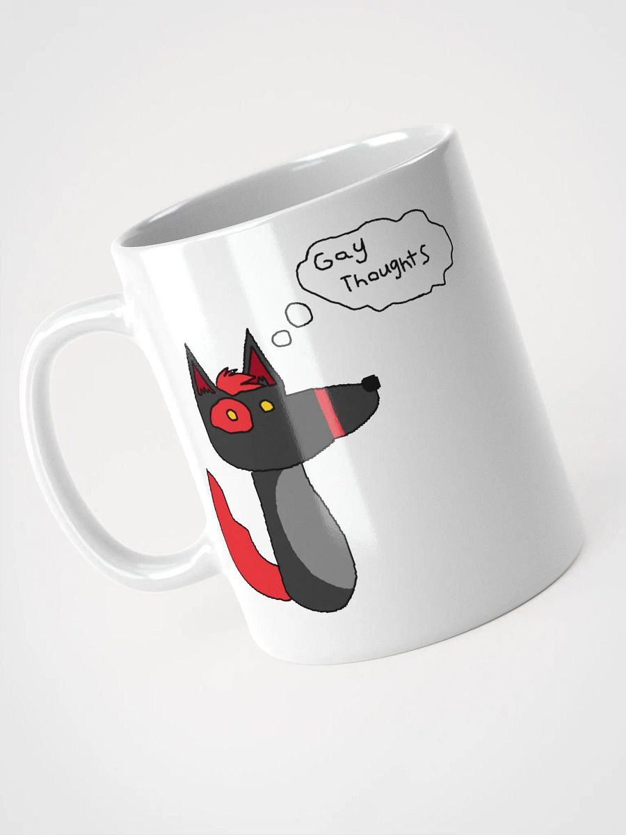Gay Thoughts White Glossy Mug product image (7)