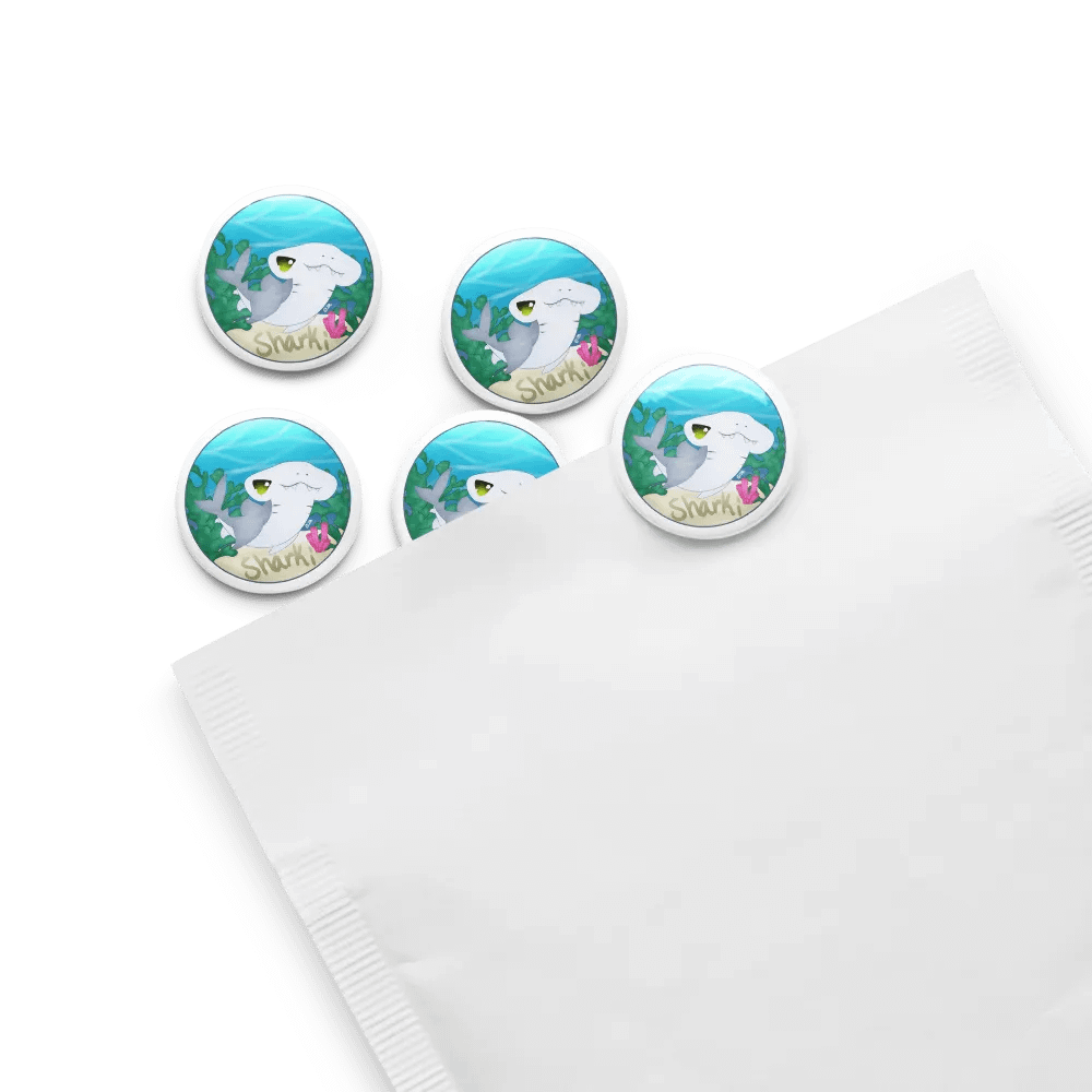 Sharki V Logo Pins 5-piece product image (8)