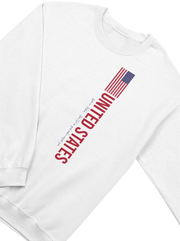 Patriotic Pride Design Sweatshirt product image (2)