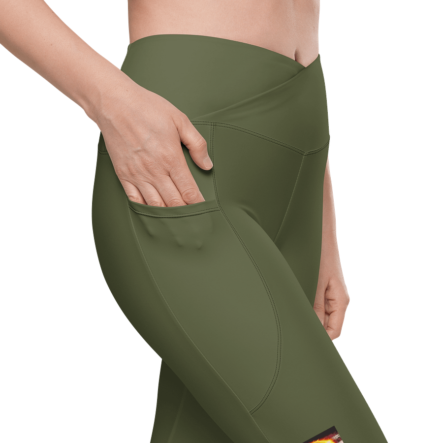 Leggings w pockets Saratoga small logo product image (9)