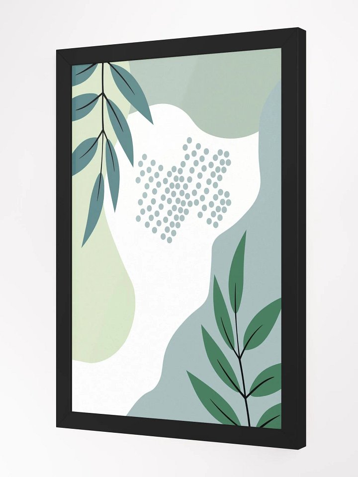 Whimsical Leafy Delight Framed Poster product image (12)