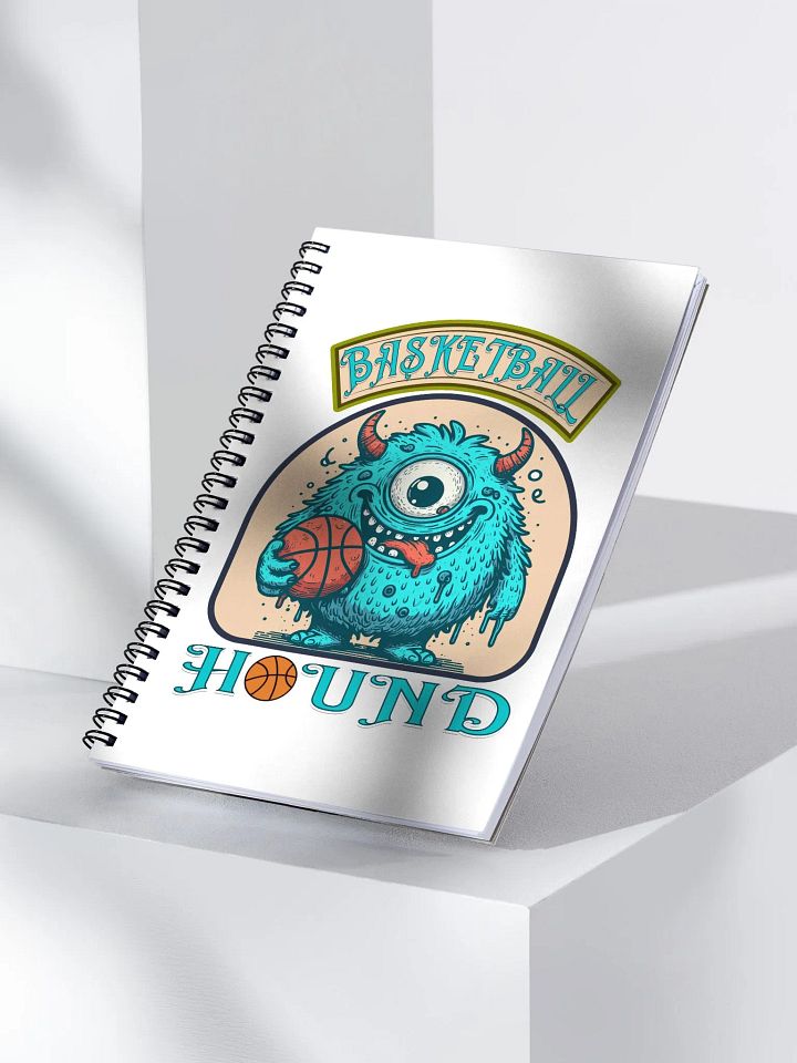 Basketball Hound Whimsical Notebook product image (2)