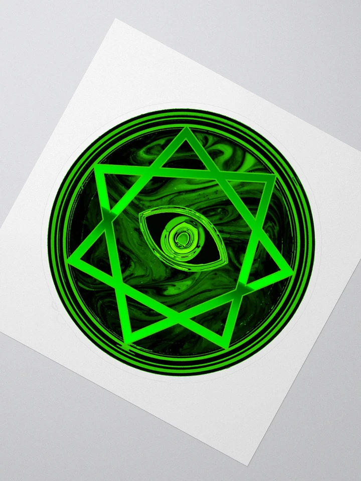 Seven Pointed Star Sticker product image (2)