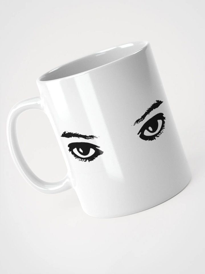 "Icy" White Glossy Mug product image (1)