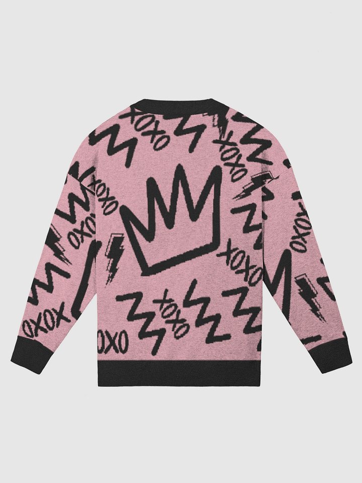 Royalty Crew Neck Sweater – Elegant Women’s Christmas Sweater product image (2)