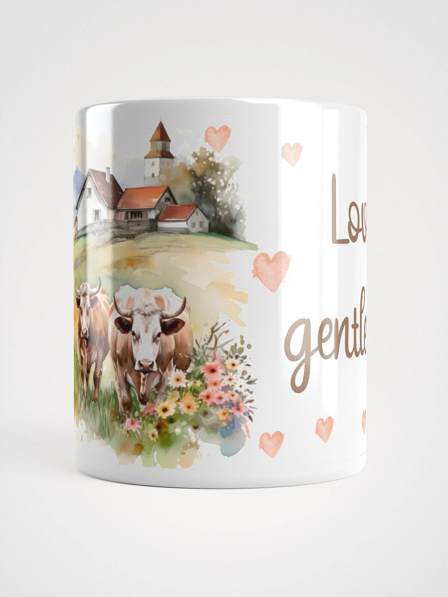 Gentle Giants Cow Watercolor Mug product image (3)