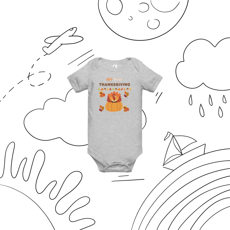 My First Thanksgiving Onesie product image (33)