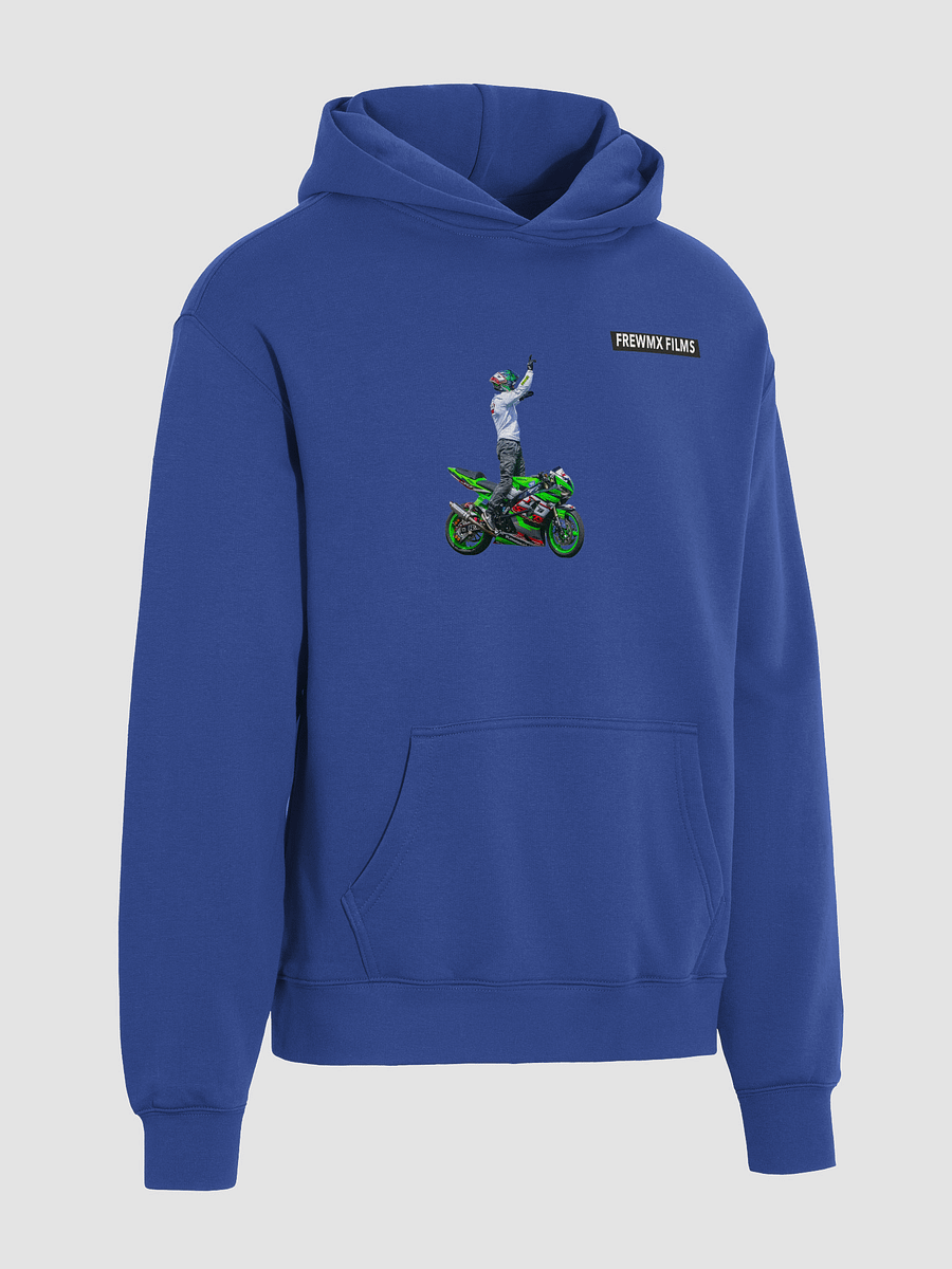 Stunt Rider Hoodie Blue product image (4)