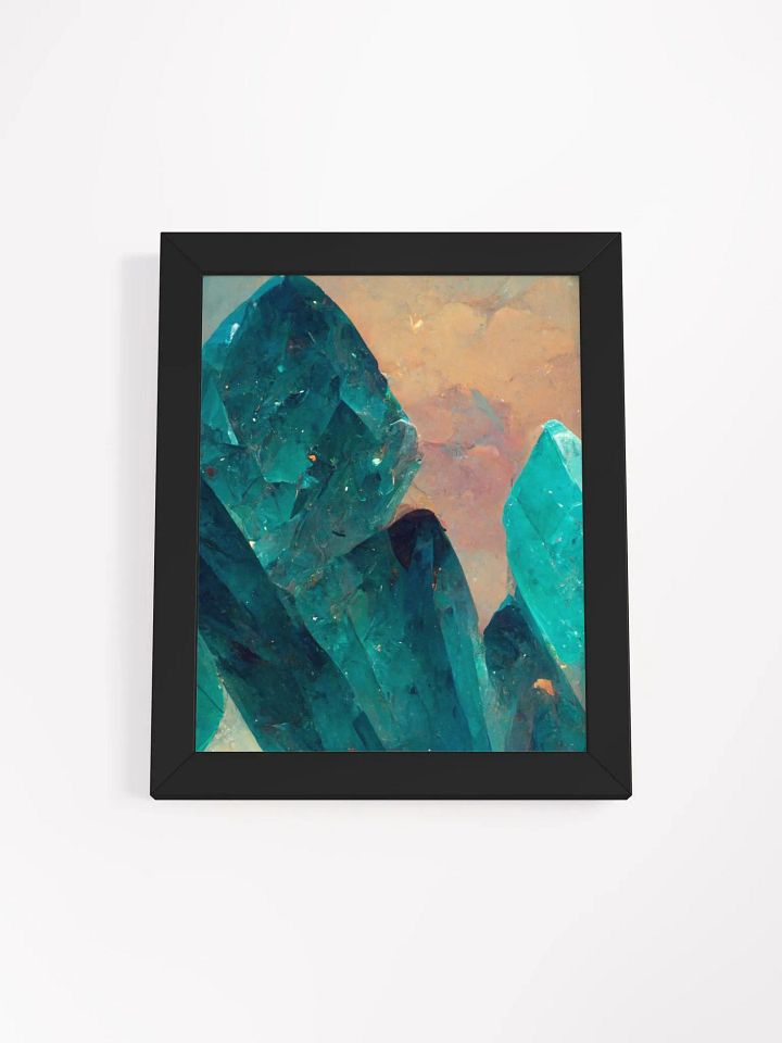 Vibrant Ayous Wood Framed Matte Print product image (2)