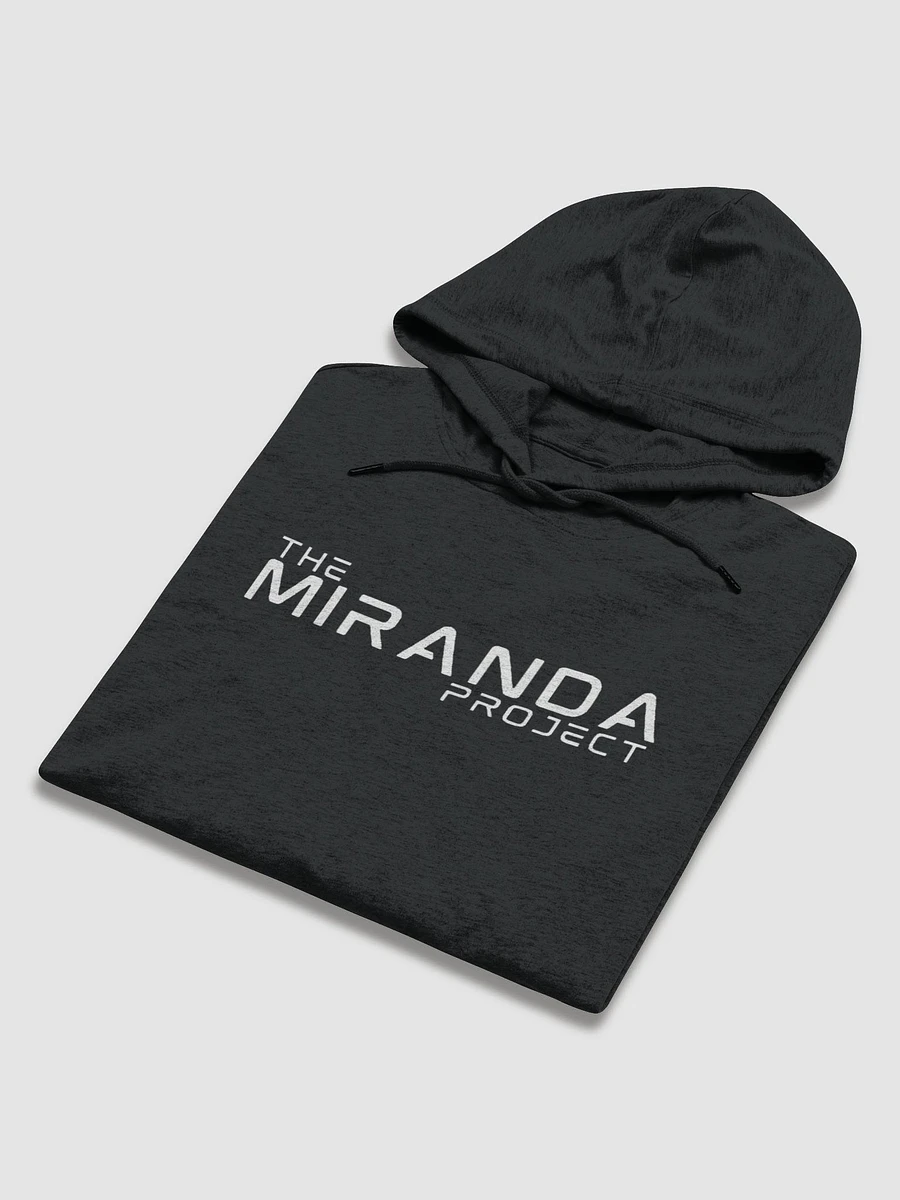 The Miranda Project White Logo Unisex Lightweight Hoodie product image (5)