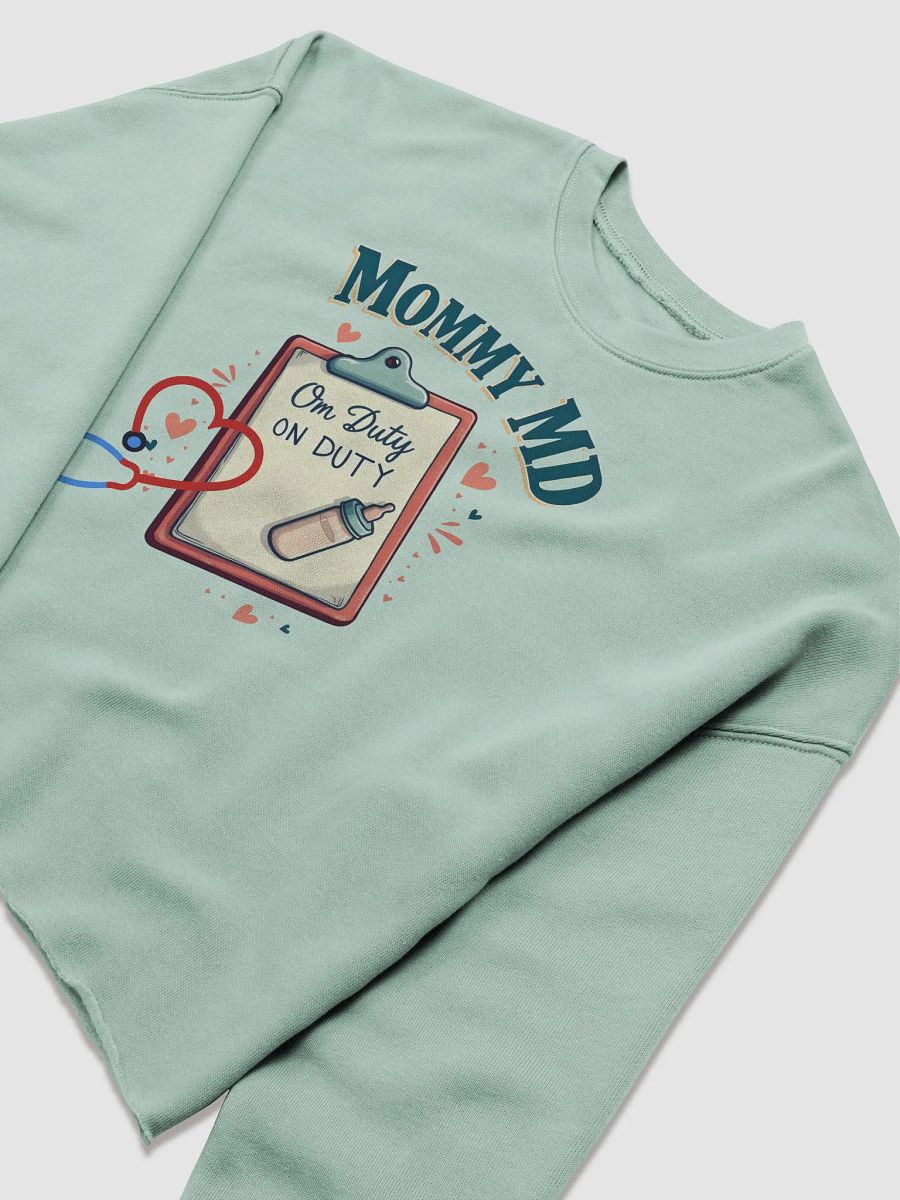 Mommy MD On Duty Crop Sweatshirt product image (29)