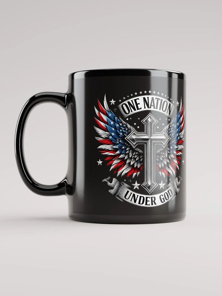 One Nation Under God - Black Mug product image (2)