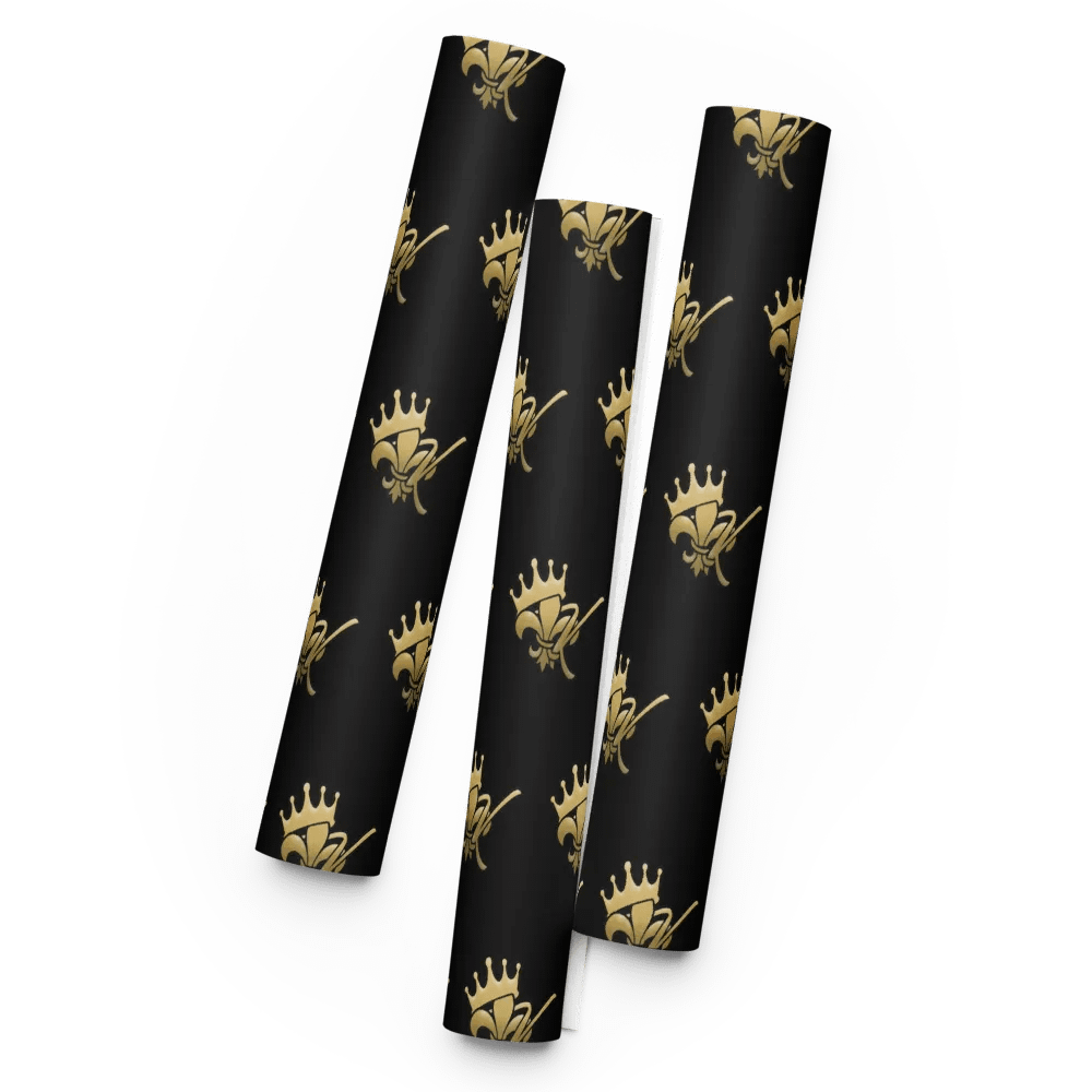 Kreole King Wrapping Paper (Black) product image (2)