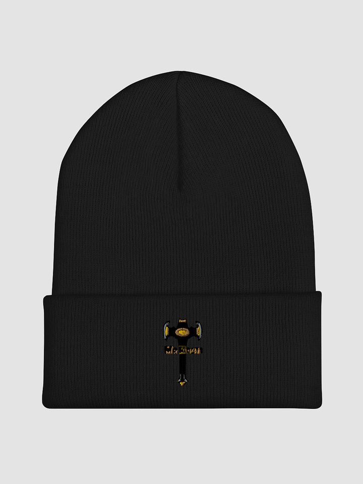 [Kr0ss Family] Embroidered Cuffed Beanie Yupoong 1501KC product image (1)