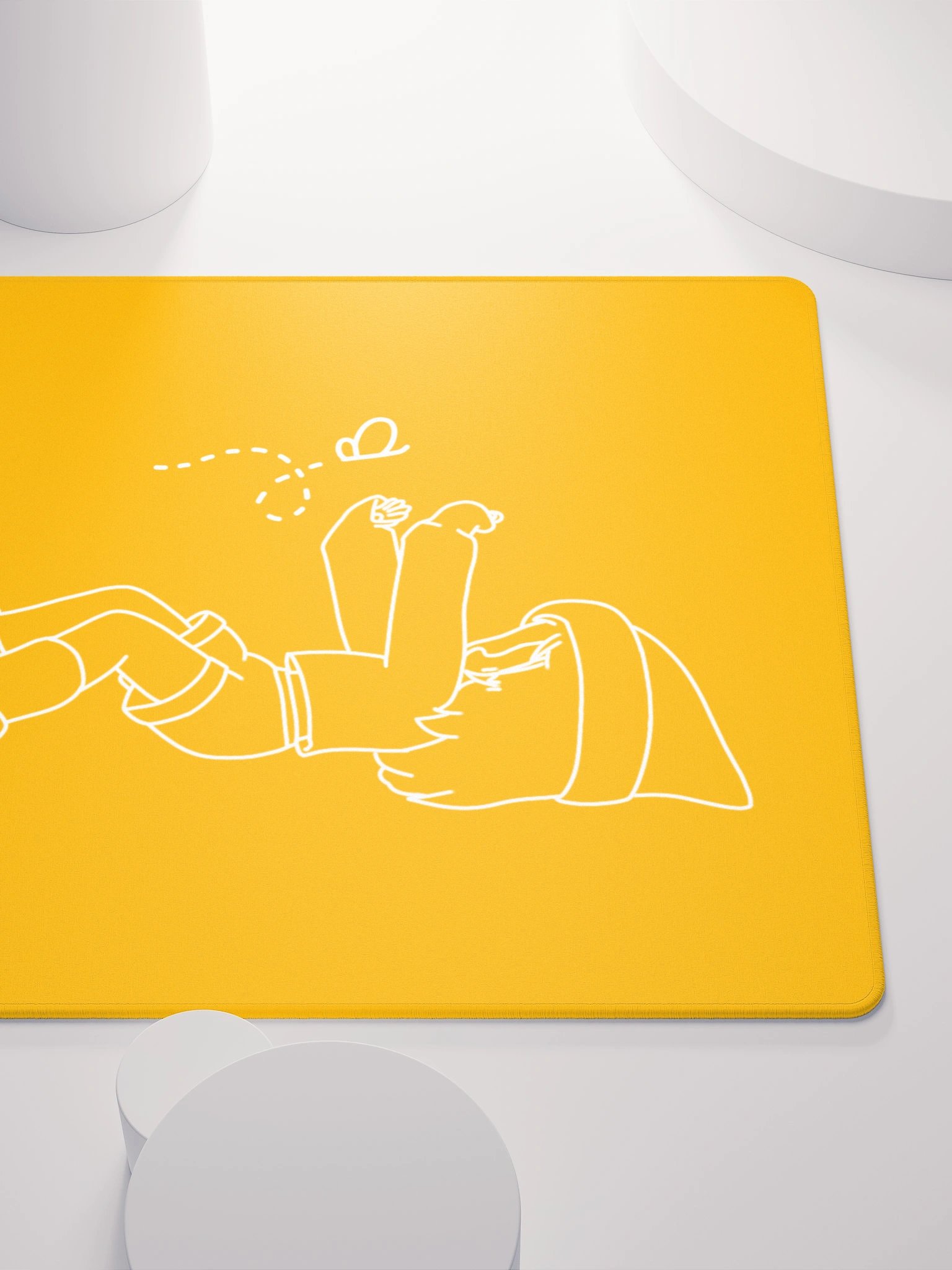 mouse pad (yellow) product image (5)