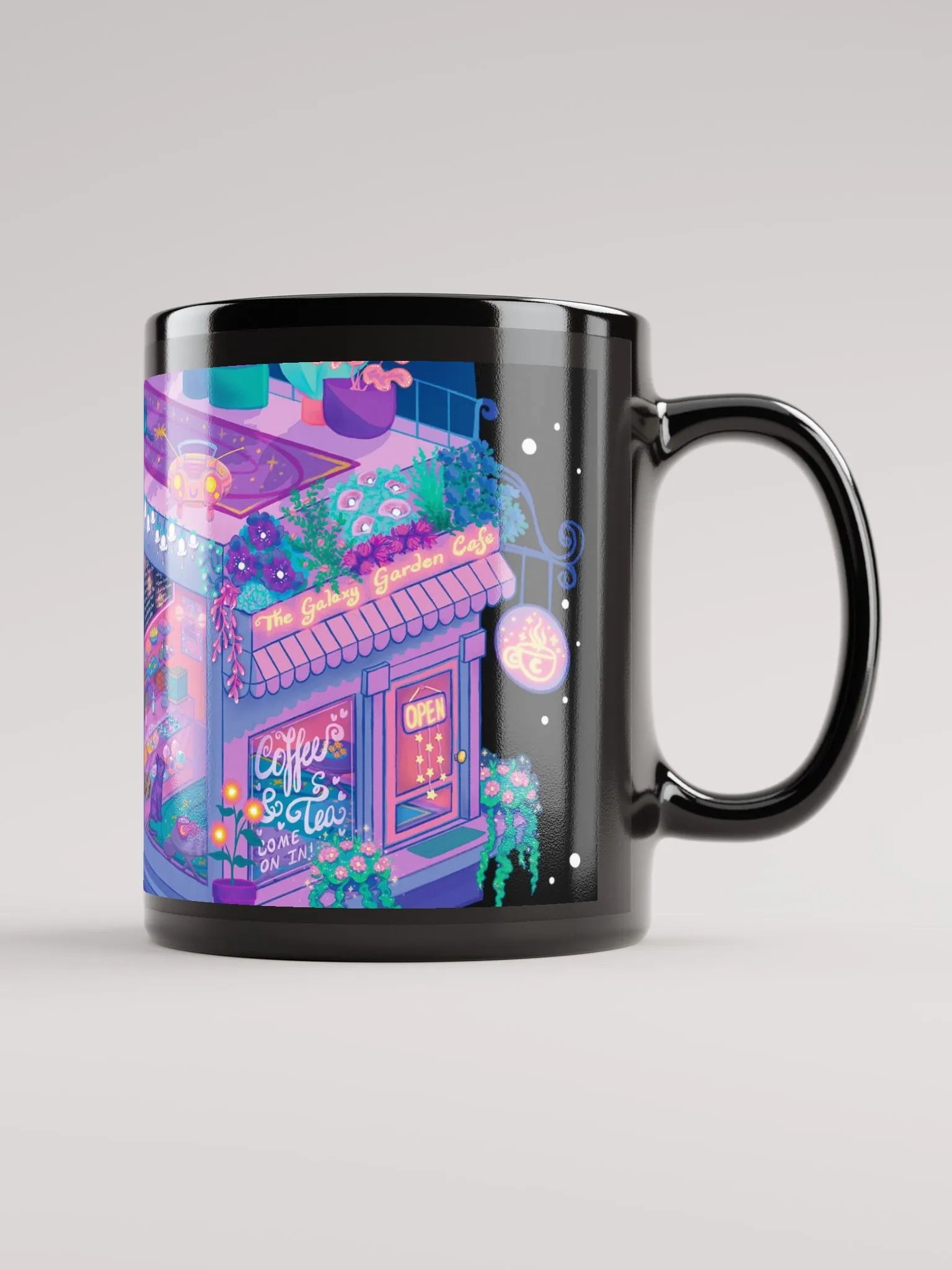 Galaxy Garden Cafe - Closeup Mug product image (3)