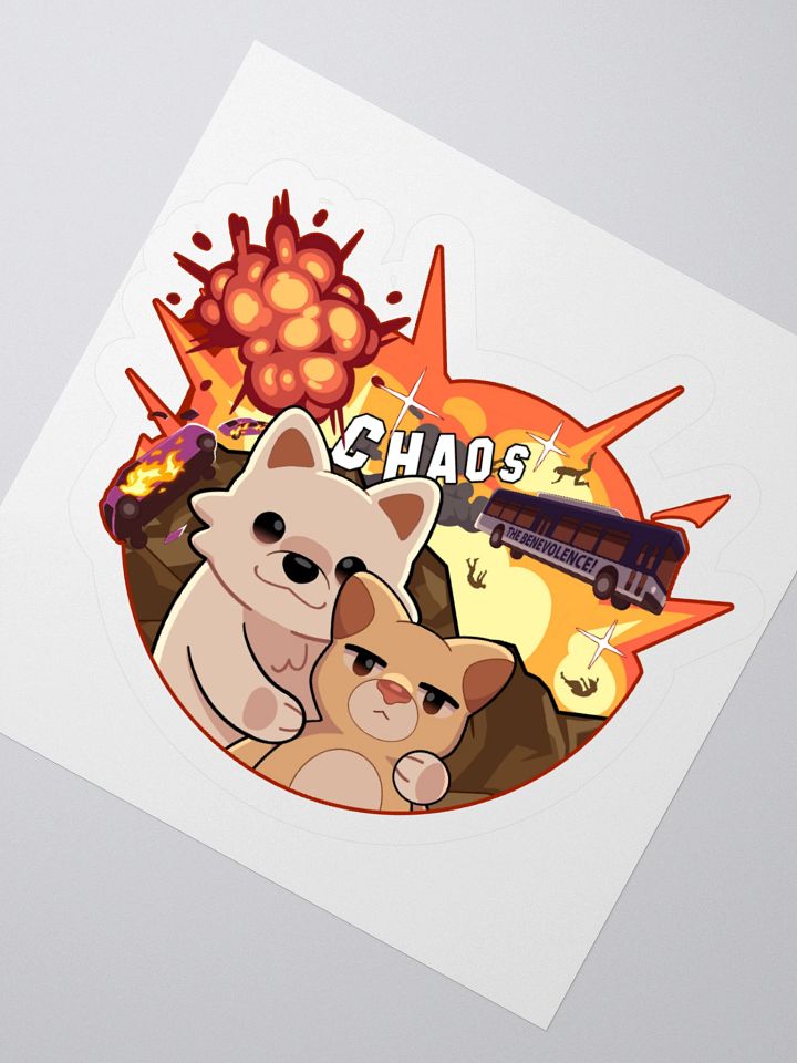 First Day at Chaos Sticker product image (3)