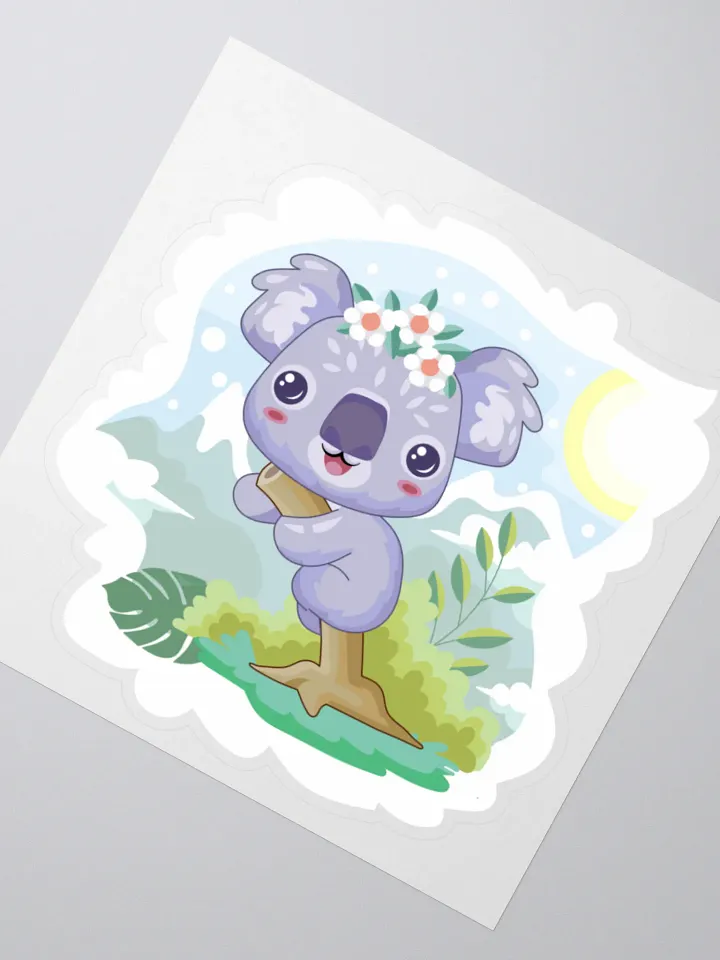 Joyful Koala Kiss Cut Stickers product image (2)